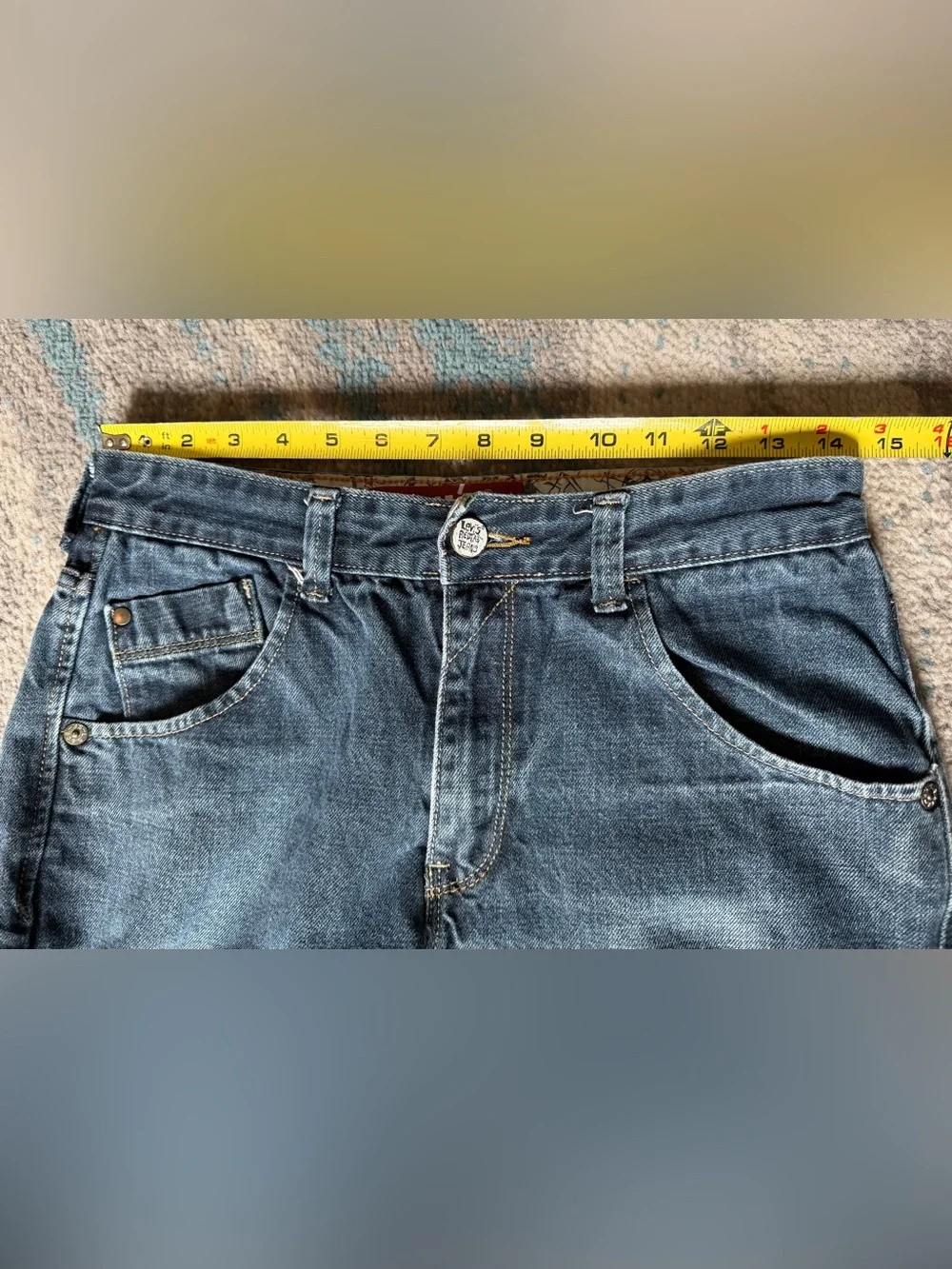 Boys Size 18 Levi's 514 Blue Slim Straight Jeans